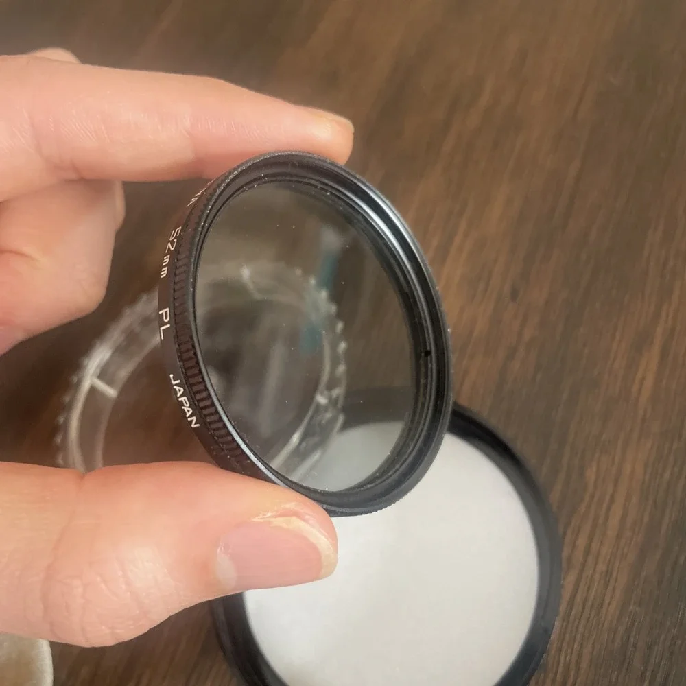 HOYA Filter PL 52mm Circular Polarising Camera Filter Lens - Made in Japan